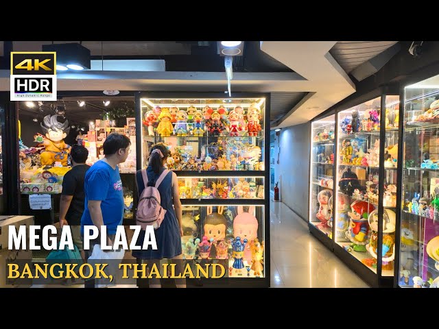 [BANGKOK] Mega Plaza "Art Toy & Second Hand Camera At The Largest Toy Mall" | Thailand [4K HDR]