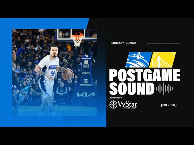 POSTGAME SOUND: MAGIC VS. WARRIORS | COACH MOSE & COLE ANTHONY PRESENTED BY VYSTAR