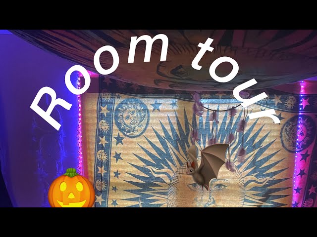 Goth room tour