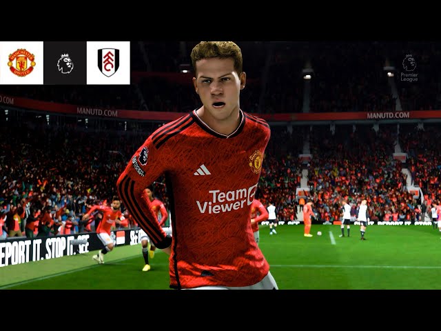 FC 24_ Manchester United vs. Fulham - Premier League 23/24 Full Match at Old Trafford | PS5™ [4K60]