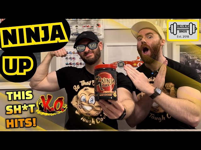 THE BEST NEW PRE ON THE BLOCK?! | NINJA UP PRE WORKOUT REVIEW | NINJA SUPPLEMENTS