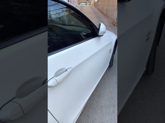 BMW 3 series Paintless dent repair