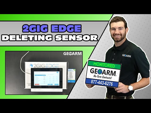 2GIG EDGE: Deleting Sensor