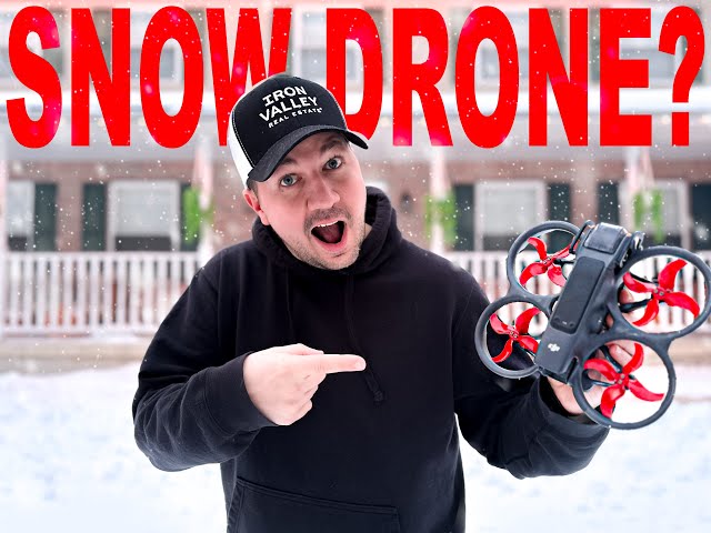 Flying my DJI Avata 2 FPV DRONE in the SNOW!❄️