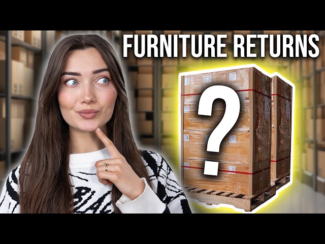 I BOUGHT A PALLET OF FURNITURE RETURNS FOR CHEAP!