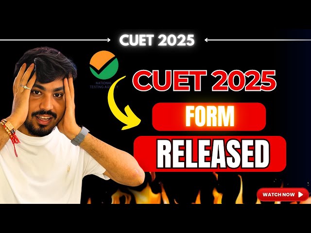 CUET 2025 Application Form OUT! 😍 #cuet2025 #shorts