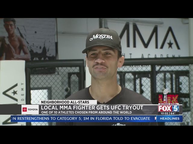 Local MMA fighter gets UFC tryout