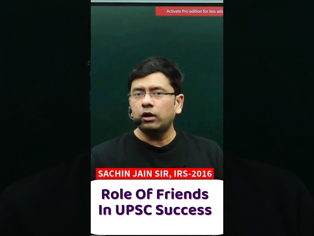 Role of Friends in UPSC Success🎯 Why Good Friends Are Game-Changers in UPSC Preparation! 🔥 #ytshorts