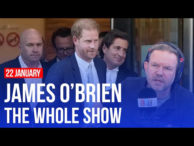 'An unequivocal victory for Prince Harry' | James O’Brien - The Whole Show