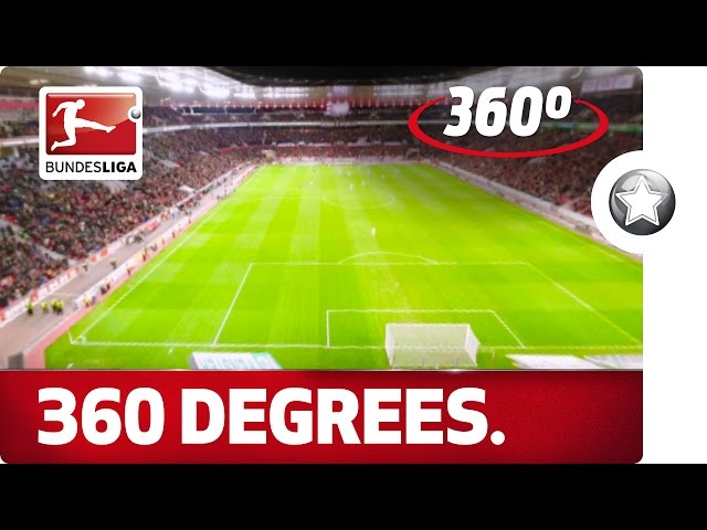 360 Degrees! Leverkusen vs. Wolfsburg from an Extraordinary Angle