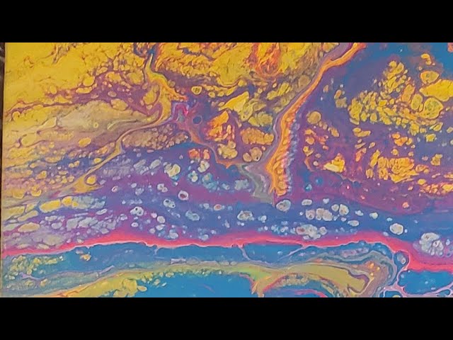 VIRTUAL Acrylic Paint Pouring Class 🎨  #acrylicpaintpouring #virtuallessons #paintwithme