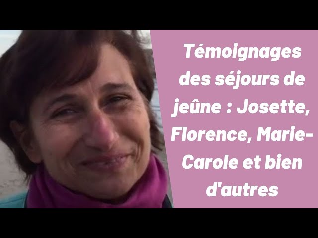 Témoignages - Programme Jeûner à la Maison de Justine Lamboley