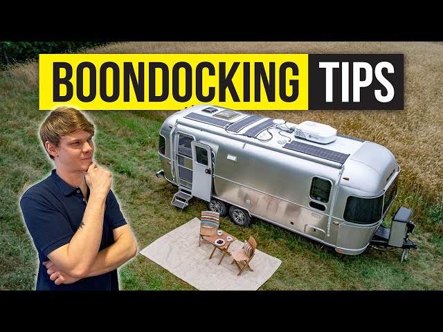 Airstream Boondocking Basics: What You Need to Know