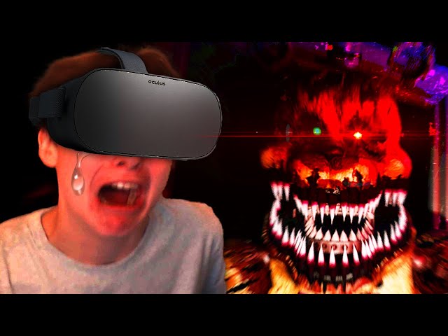 I played fnaf VR for the first time and it traumatized me... ( 15k stream highlights )