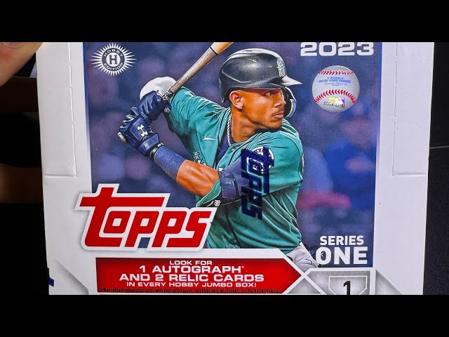 One of my favorite products ever! 2023 Topps Series 1 Jumbo Box.