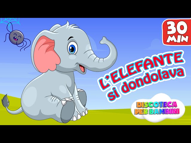 L'elefante si Dondolava - Impara i numeri da 1 a 10 - Canzoni per Bambini