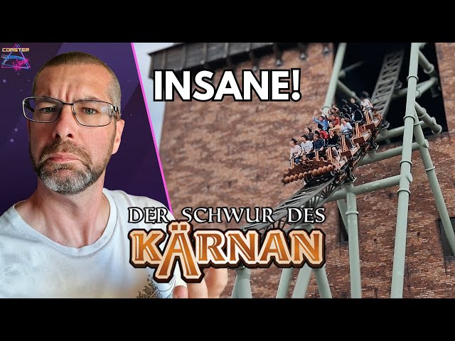 This Roller Coaster Is INSANE! | KARNAN at Hansa Park