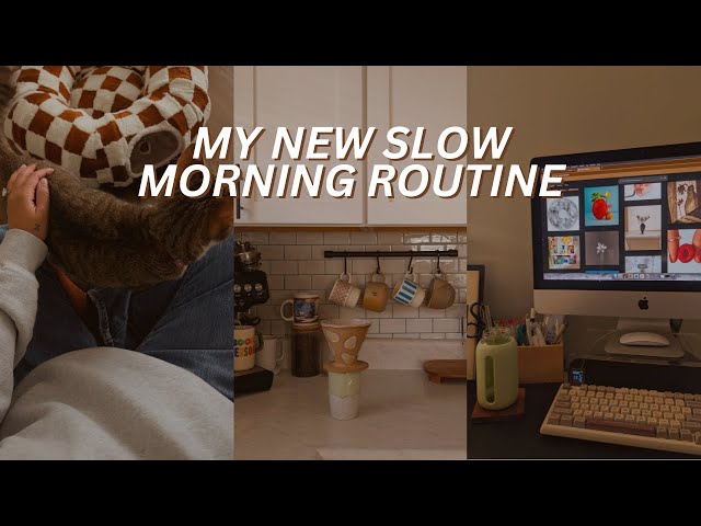 my new slow morning routine (while unemployed) ☕