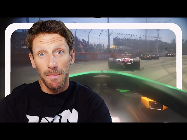 IndyCar Driver Reacts to LONG BEACH Grand Prix