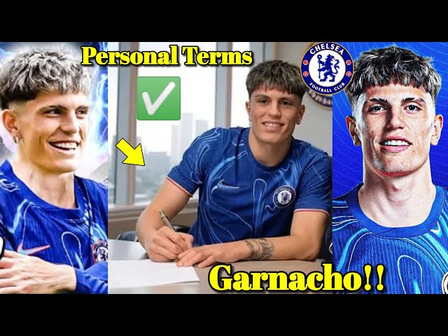 OFFICIAL 🚨🔥Garnacho To Chelsea🔵 Personal Terms Signed✅ + Contract Papers For Transfer Ready