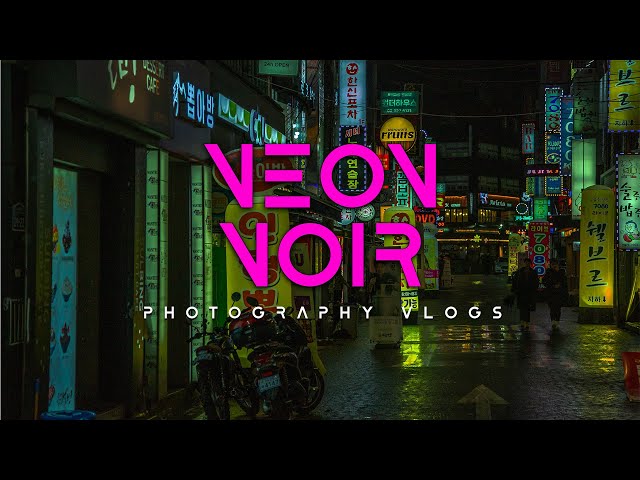 Neon Noir Photography | Mia Sagori, Seoul