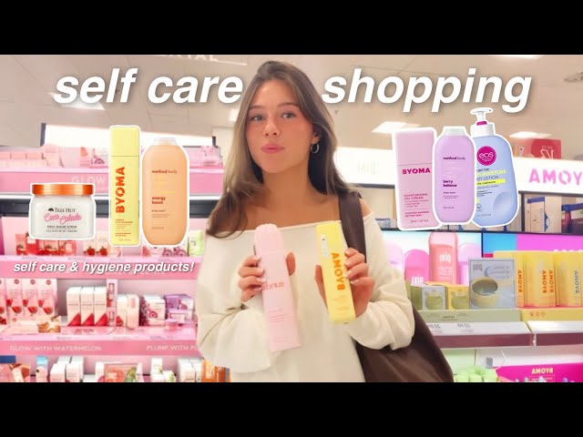 let’s go self care + hygiene shopping for essentials *huge haul*