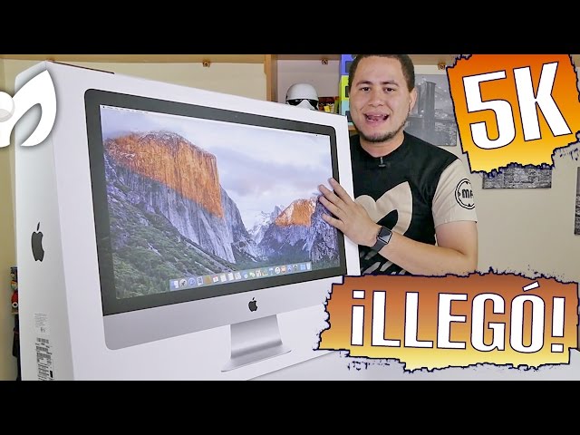 UNBOXING IMAC 5K NUEVECITA APPLE CARE MEXICO GRATIS