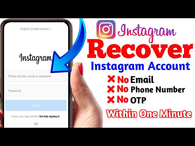 How to Recover Instagram Account Without Email and Phone Number | Instagram Account Recover Kare