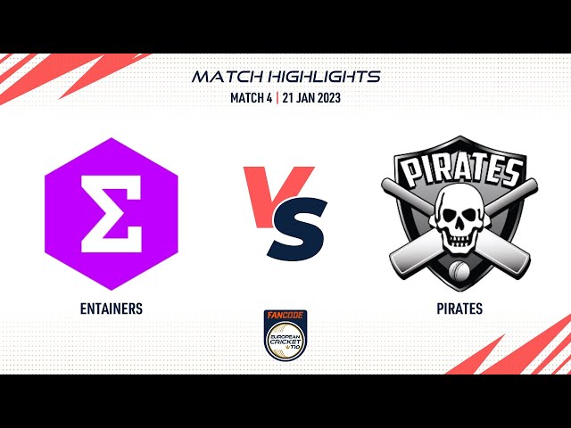 Match 4 - ETR vs PIR | Highlights | FanCode ECT10 Gibraltar | Gibraltar 2023 | ECT23.004