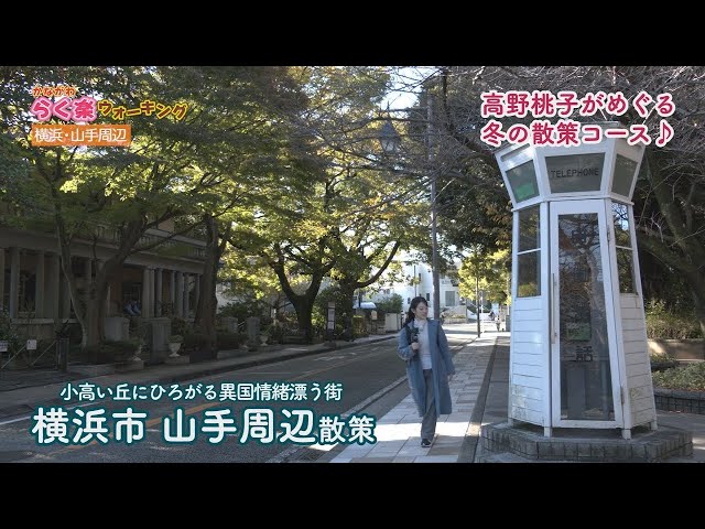 【らく楽ウォーキング】横浜市 山手周辺