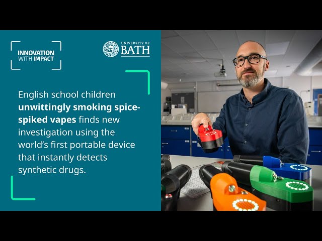 English school children unwittingly smoking spice-spiked vapes, finds University of Bath