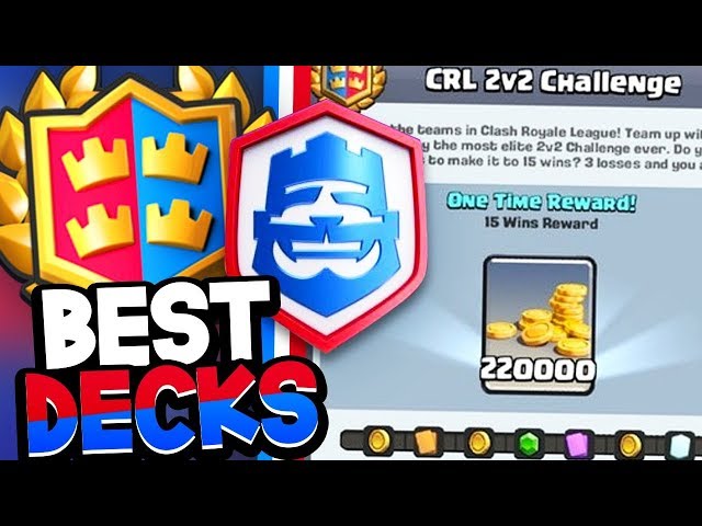 Best 2v2 DECK COMBOS in CLASH ROYALE - 6 DECKS that DESTORY!