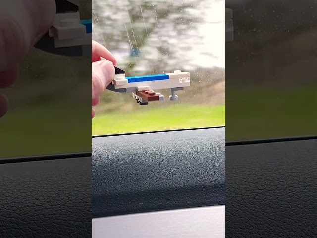 Mini lego dc10 takeoff