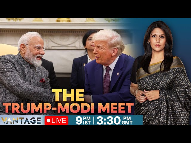 LIVE: Top 10 Highlights From Modi's Meeting With Trump | Vantage with Palki Sharma | N18G