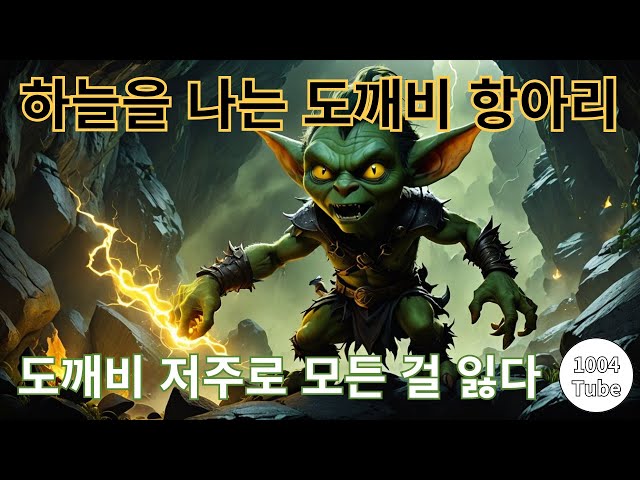 하늘을 나는 도깨비 항아리  #하늘을나는항아리, #욕심과운명, #도깨비보물