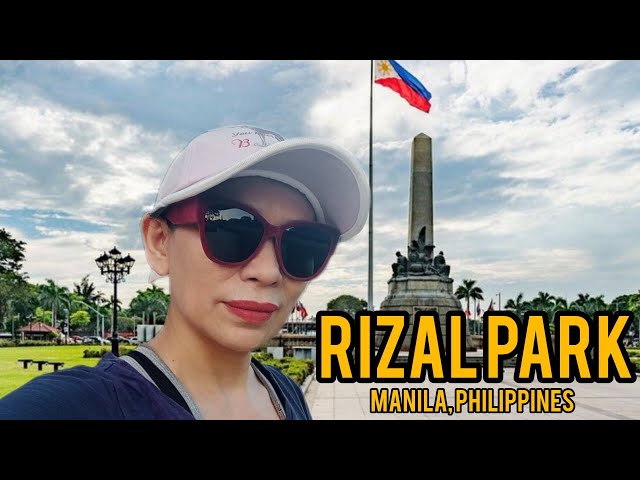 RIZAL PARK STROLL: EMBRACING WELLNESS IN 2025 || WALKING AROUND THE PARK || WALKING ||@EthelAllera