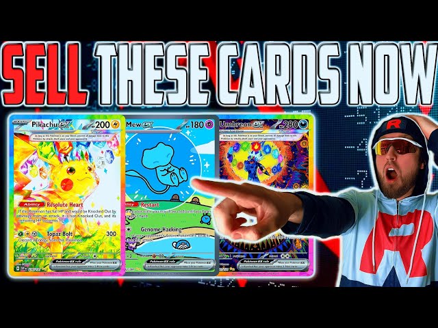 TOP 10 Pokemon Card SINGLES That Are Going To COLLAPSE!!! #teamrocketjoey #pokemon #investing