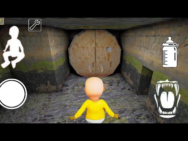 PLAYING AS YELLOW BABY IN GRANNY 1 | GAME MODE MENU | YELLOW BABY ESCAPE