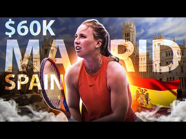 ВОЗВРАЩЕНИЕ В ТУР! Madrid $60k Spain 🇪🇸 | Ужасный турнир в Сарагосе English Subtitles