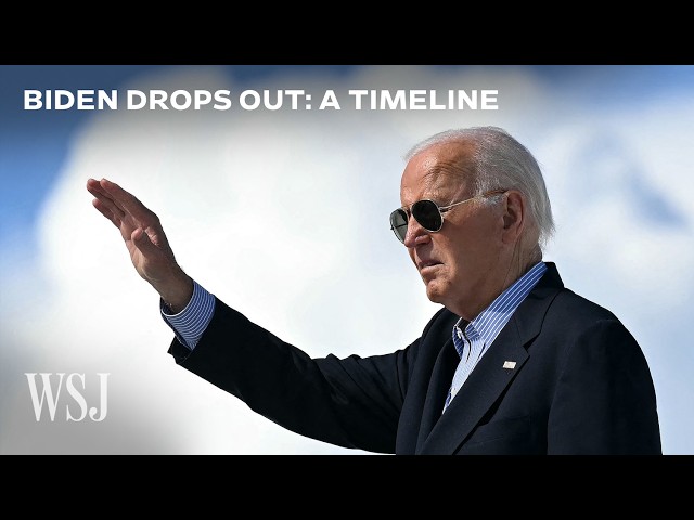 How the Anti-Biden Democrat Surge Unfolded Over 25 Days | WSJ