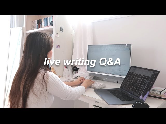 live write with me 👩🏻‍💻🎙 let's chat about writing & our projects! (nanowriNO lol)