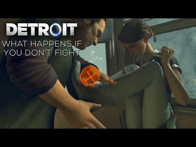 What Happens if You Don't Fight Todd - Detroit: Become Human