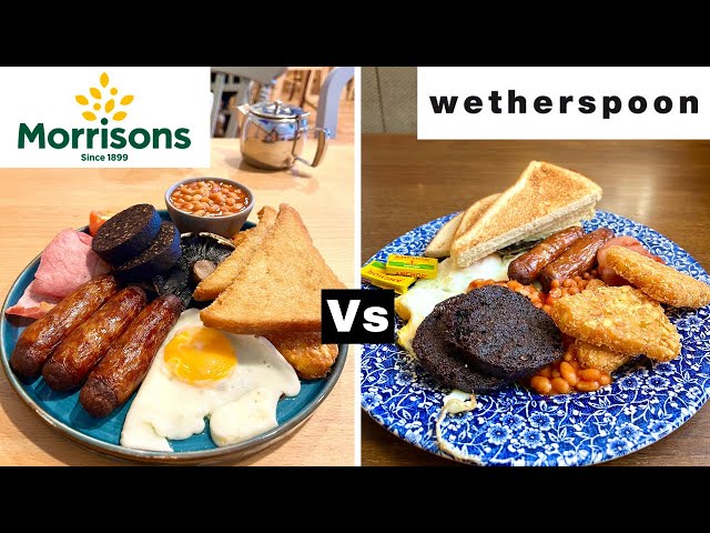 Full English Breakfast - Supermarket Vs Pub - Who Makes it Better?