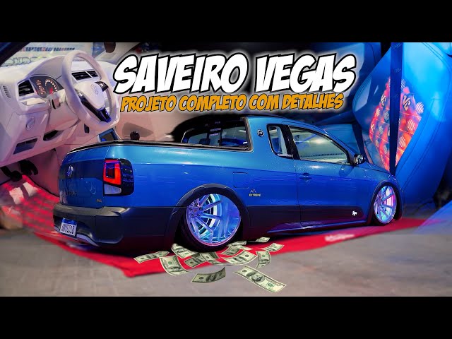 SAVEIRO VEGAS - PANORAMIC ROOF - 20" WHEELS - LIGHT-UP SEATS - WHITE INTERIOR