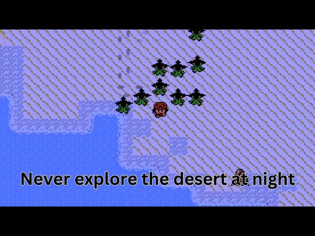 Never wander the desert at night in Pokewilds