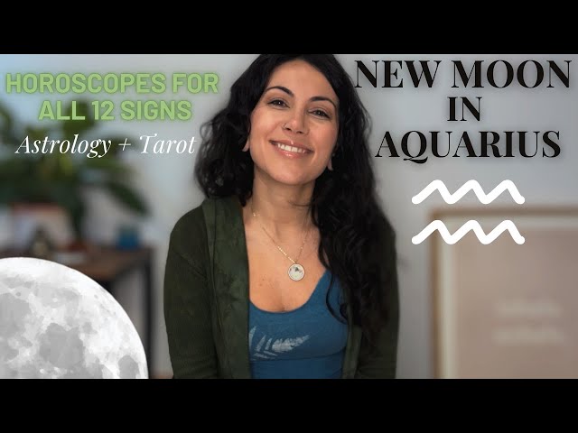 New Moon in Aquarius ~ Horoscopes for ALL SIGNS || January 29, 2025 (Astrology + Tarot)