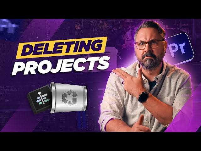 Deleting Your Projects in Premiere Pro | Adobe Video x @filmriot