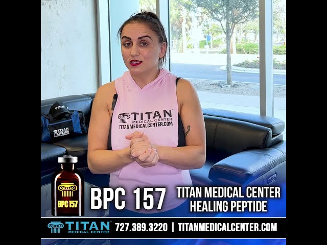 Injectable peptide therapy BPC-157 helped Titan patient Jessica heal after a serious injury.