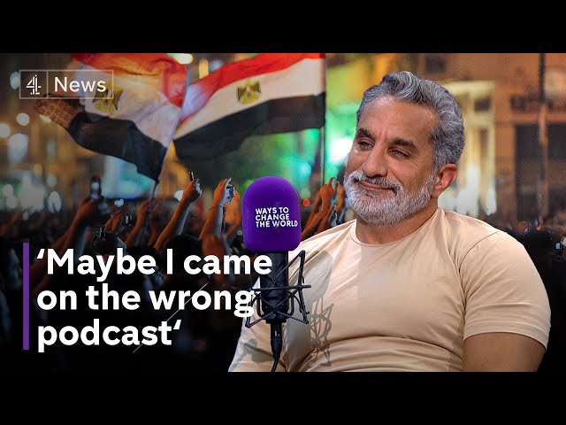 Comedian Bassem Youssef on the Israel-Gaza war, the Arab Spring, and why we can’t change the world