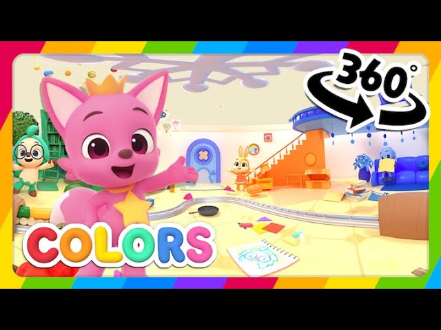 La Habitación de Hogi | Video 360º| Learn Colors@PinkfongPlayground